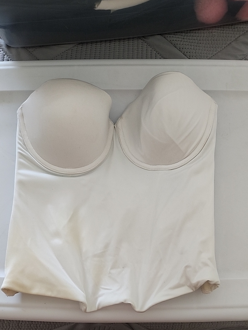 Maidenform Strapless Bandeau Shapewear - Cream